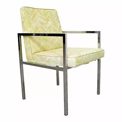 Mid-Century Danish Modern Jack Cartwright Founders Chrome Dining/Accent Chair • $495