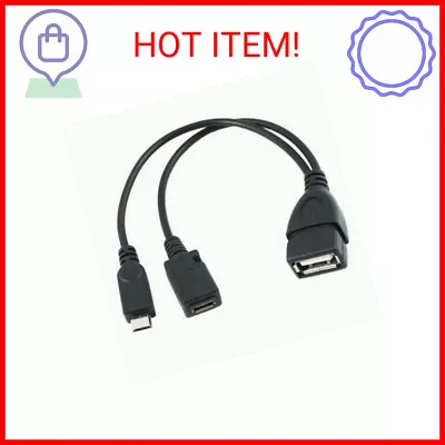 Yonisun Micro USB Host OTG Cable With USB Power For Samsung/HTC/Nexus/Lg Phones  • $10.10