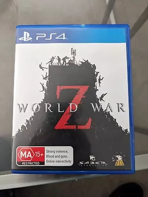 World War Z PS4 Playstation 4 • $15