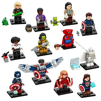 £4.95 • Buy Lego Marvel Studios Series Minifigures 71031 Spidey, Vision, Captain, Scarlet