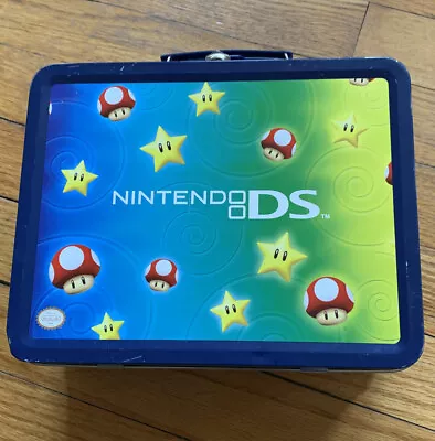 Nintendo DS Metal Tin Lunchbox - Mushroom Star - (Nintendo DS) • $12