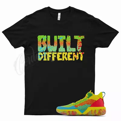 Black BUILT T Shirt For  Balance TWO WXY Yellow Teal Mashburn Candy Land NB • $26.99