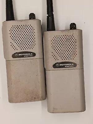 Two Motorola Spirit SV11 2 Way Radios No Batteries Do Not Know If They Work • $34.99