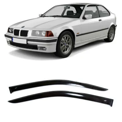 For BMW 3 Compact E36 1994-00 Side Window Wind Visors Sun Rain Guard Deflectors • $89.90