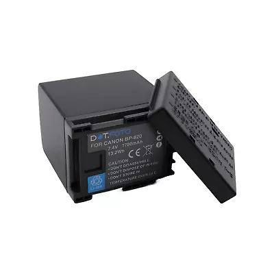 Battery For Canon BP-820 1780mAh - LEGRIA HF G30 G40 G50 / XA20 XA50 XA60 XA70 • £27.08