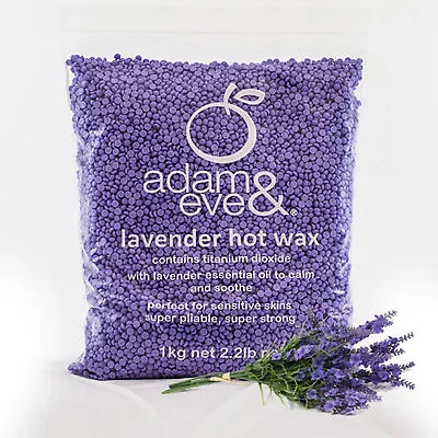 $34.49 • Buy Adam & Eve JAX WAX ALPINE BLUEBELL Lavender Hot Wax Beads 1kg - FREE POSTAGE