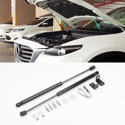 For Mazda CX-9 2016-2024 Black Engine Hood Lift Support Shock Strut Dampers 2pcs • $35.50