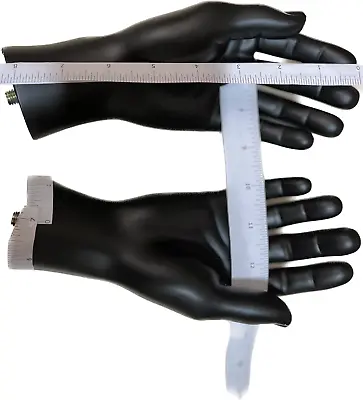 Male Hands For Our Full Body Black Sport Muscular Mannequins Realistic -1 Pair • $12.90