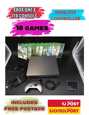 $269.95 • Buy Xbox One X, 1Tb Hard Drive, Wireless Controller With Free Postage (13993)