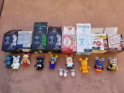 18 DISNEY VINYLMATION 3  + 3 Jr • $80