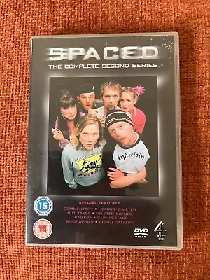 Spaced - The Complete Second Series - Simon Pegg Jessica Stevenson - C4 DVD 15 • £0.99