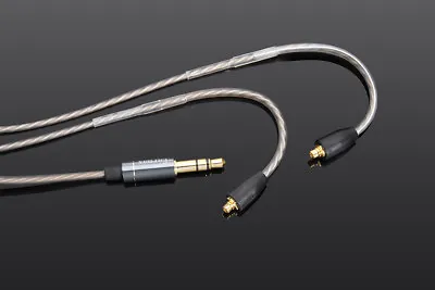 Silver Plated Audio Cable For Final E5000 E4000 A8000 B1 B2 B3 MAKE1 2 3 • $20.99