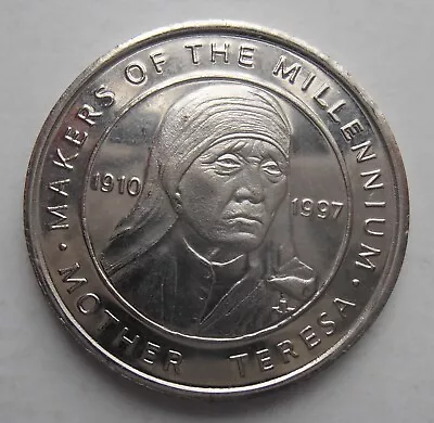 Sainsbury's Makers Of The Millennium Token / Coin. Mother Teresa • £1.99