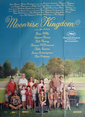 Moonrise Kingdom - Anderson / Willis / Norton / Murray - Large French Poster • $79.99