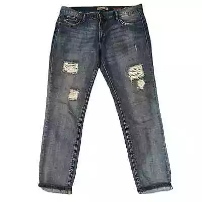 Nine West Vintage America Collection Weekend Distressed Jeans Size 8r/29 • $19