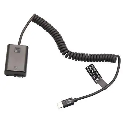$32.14 • Buy Dummy Battery Adapter With USB C Cable Accessories For Sony A6000 A5100