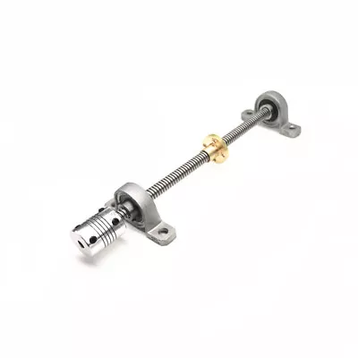 1mm-Threaded-Rod-LeadScrew-Mounted-Ball-Bearing-T8-Nut-3D-Printer-ACME Stepper • £8.39