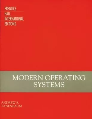 Modern Operating Systems By Tanenbaum Andrew S. Paperback / Softback Book The • $14.77