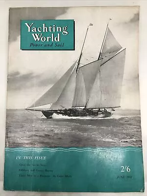 Yachting World Magazine June 1951 • $15.47