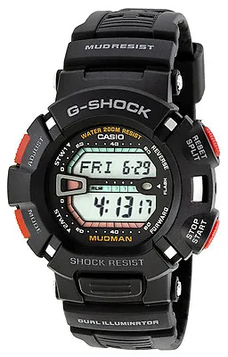 Casio G9000-1V G-Shock Mudman Digital World Time Alarm Sports Men's Watch • $109.72