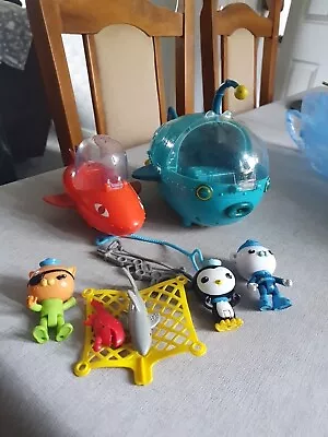 MATTEL 2011 Octonauts Gup A & B Bath Toys. Read Description  • £10