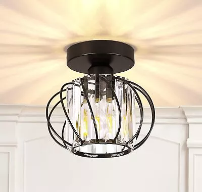 Giggi Modern Crystal Ceiling Lights E27 Ceiling Light Chandeliers Ceiling Light • £19.99