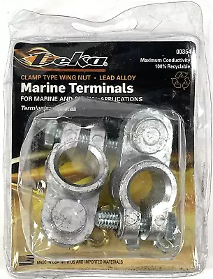 *Pair* East Penn - Deka - Positive & Negative Marine Battery Terminals - 00354 • $7.64