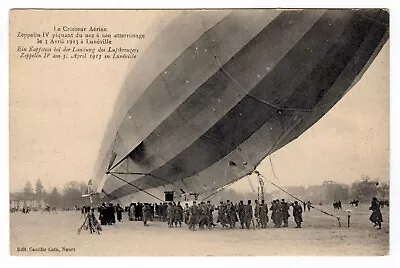 ZEPPELIN LZ 16 / Z IV Lunéville France 1913 Printed Postcard [3] • £2