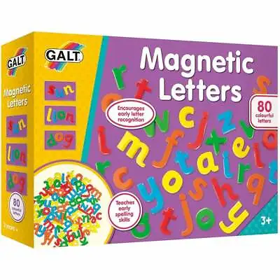 £11.99 • Buy Galt Magnetic Letters, 80 Lower Case Magnetic Letters. Age 3+  UK Seller