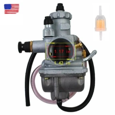 $32.99 • Buy New Carburetor For Suzuki 1987 - 89 LT-4WD Quad Runner Carb Fuel Filter