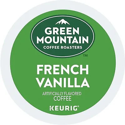 $43.99 • Buy Green Mountain French Vanilla Coffee 24 To 144 Count Keurig Kcups Pick Any Size 