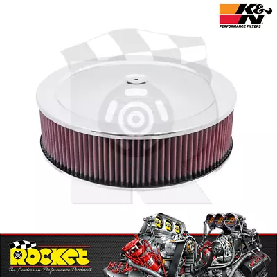 K&N Round Air Cleaner Assembly 14 X 4 - KN60-1440 • $182.85