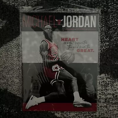 UPPER DECK MICHAEL JORDAN 12 POSTERS Factory Sealed Original Packaging Costacos • $15