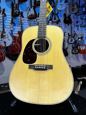 Martin D-28 Satin Left-Handed Acoustic Guitar - Aged Auth Dealer Free Ship! 234 • $2799