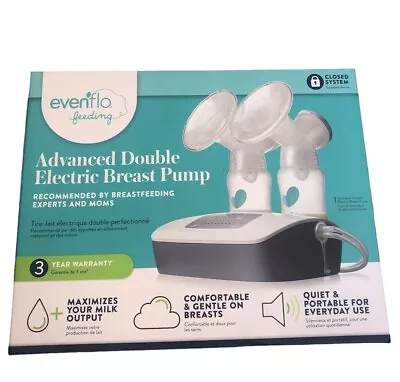 Evenflo 2951-659 Advanced Double Electric Baby Feeding Breast Milk Pump  • $29.99