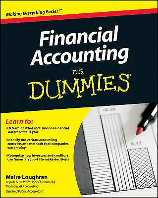 Financial Accounting For Dummies; US Edit- 0470930659 Paperback Maire Loughran • £6.78