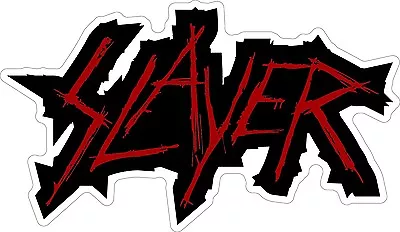 SLAYER Vinyl Sticker Decal *3 SIZES* Thrash Metal Vinyl Bumper Wall  • $3.80