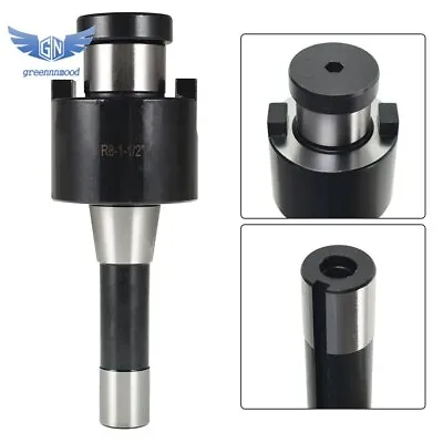 1-1/2  R8 Shank Shell Milling Arbor Adapter Holder For Bridgeport Machine • $29.22