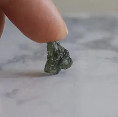 Raw Crystal Genuine Moldavite Gemstone Rough Specimen Healing Stone • $38