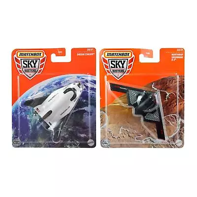£14.95 • Buy Matchbox Sky Busters Diecast 2 Pack Planes - Dream Chaser & B-2 Bomber.