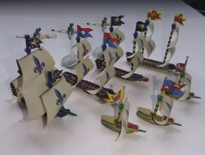 Games Workshop Man O War Painted Entire Bretonnian Fleet • £85