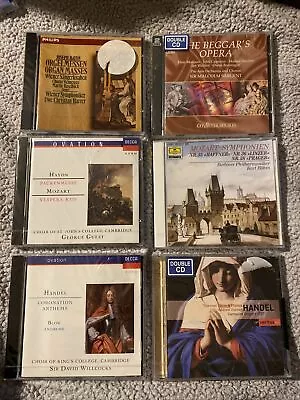 Selection Of New & Sealed CDs - Handel - Haydn - Opera - Mozart  • £8