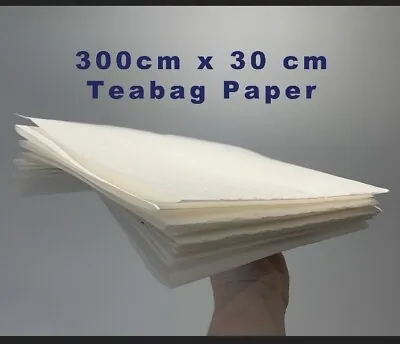 THICK Tea Bag Paper For Art & Craft  300cm X 30cm • £3.50