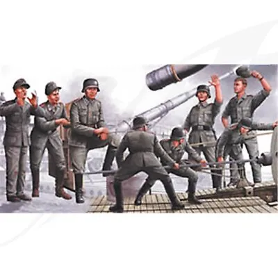 FR- Trumpeter LEOPOLD GERMAN RAILROAD GUN CREW KIT 1:35 - TP0406 • $22.13