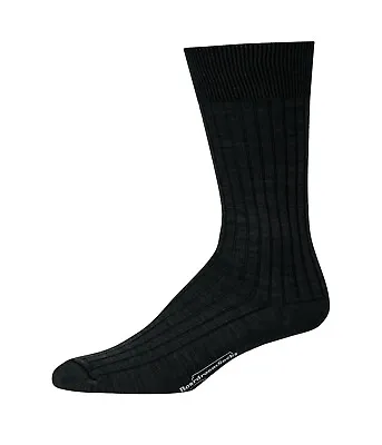 Mens Merino Wool Mid Calf Crew Dress Socks Warm Cozy Winter By Boardroom Socks • $48.15