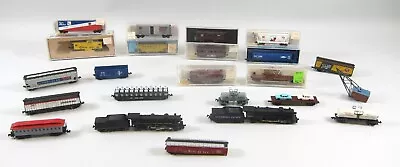 N Scale Train 24 Cars Micro-Trains Kadee Atlas Arnold-Rapido Trix Con-Cor • $100