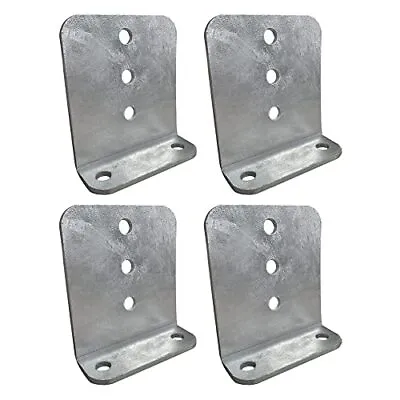 4 Pack 6  Galvanized Ltype Boat Trailer Bunk Bracket Heavy Duty  • $48.02