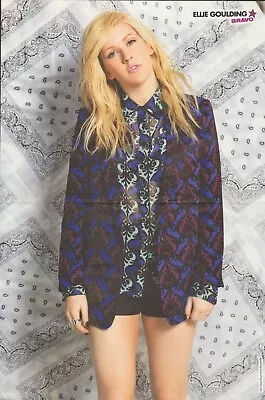 Ellie Goulding / Sunrise Avenue German Centerfold Poster 2013 In Mint Condition • $9