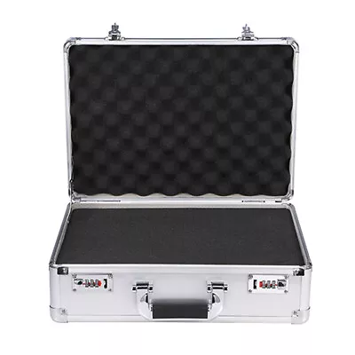 16 Inch Aluminum Tool Box Equipment Protective Hard Case Watertight Briefcase • $79.98