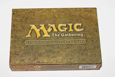 MTG From The Vault: Legends Factory Sealed  Box Unmarked And Magnets Snappy • $140